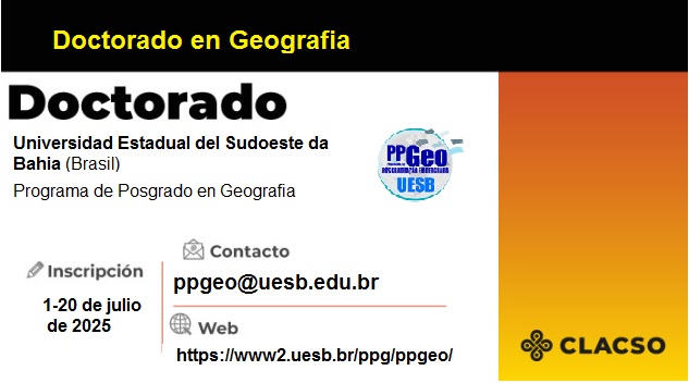 Doctorado en Geografía