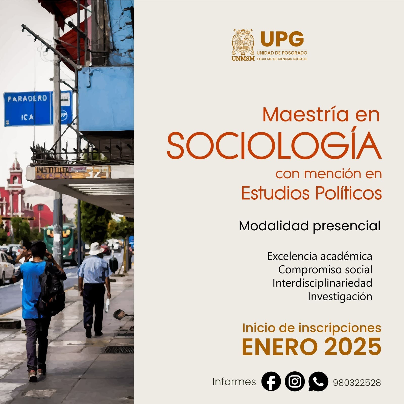 Maestría en Sociología - Estudios Políticos
