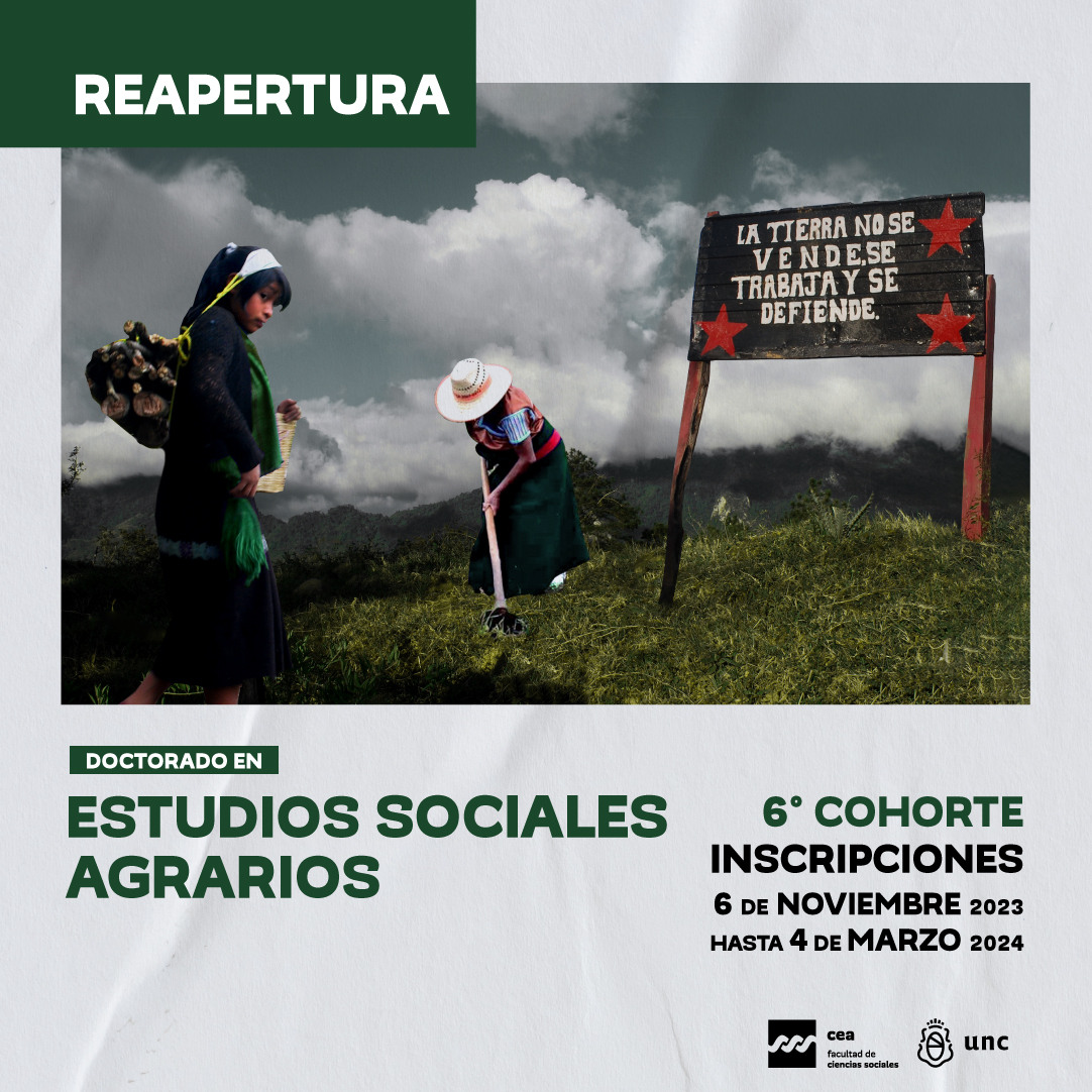 Doctorado en Estudios Sociales Agrarios