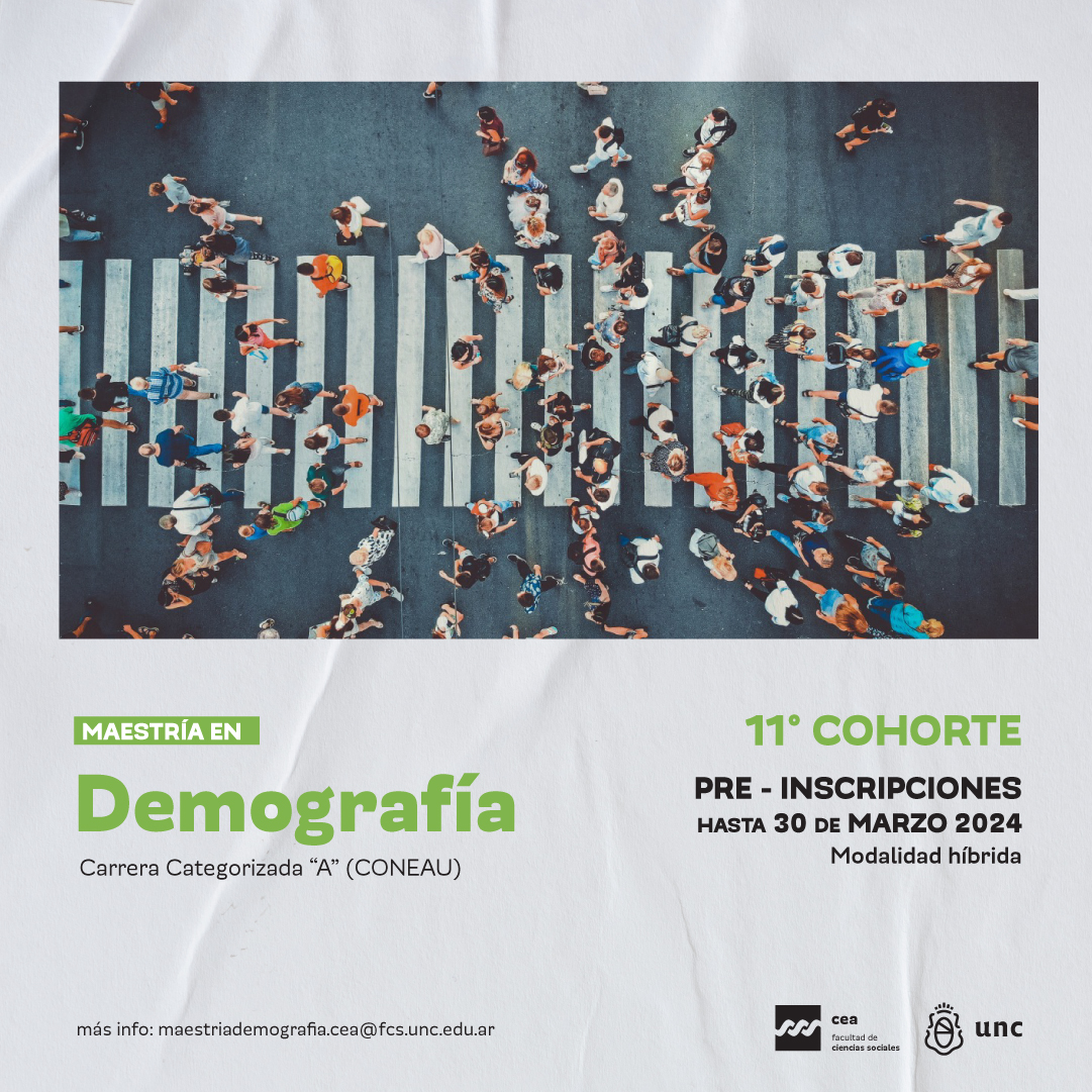 Maestría en Demografía
