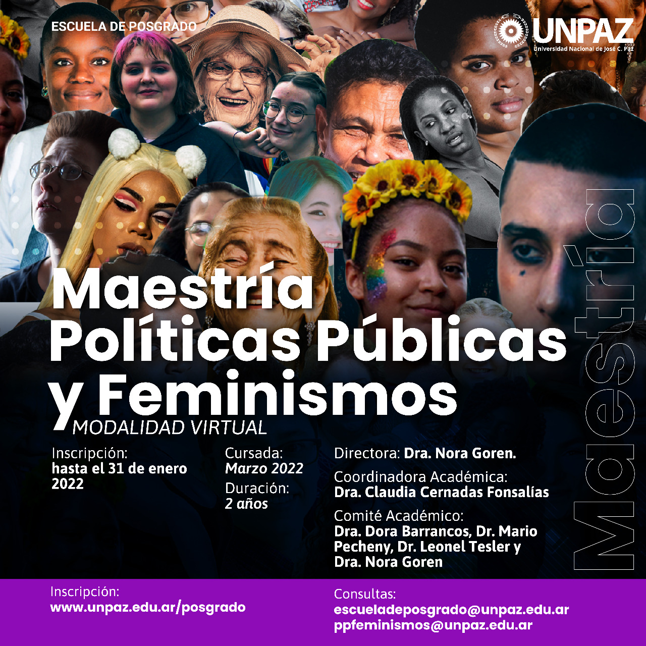 Maestría en Políticas Públicas y Feminismos 