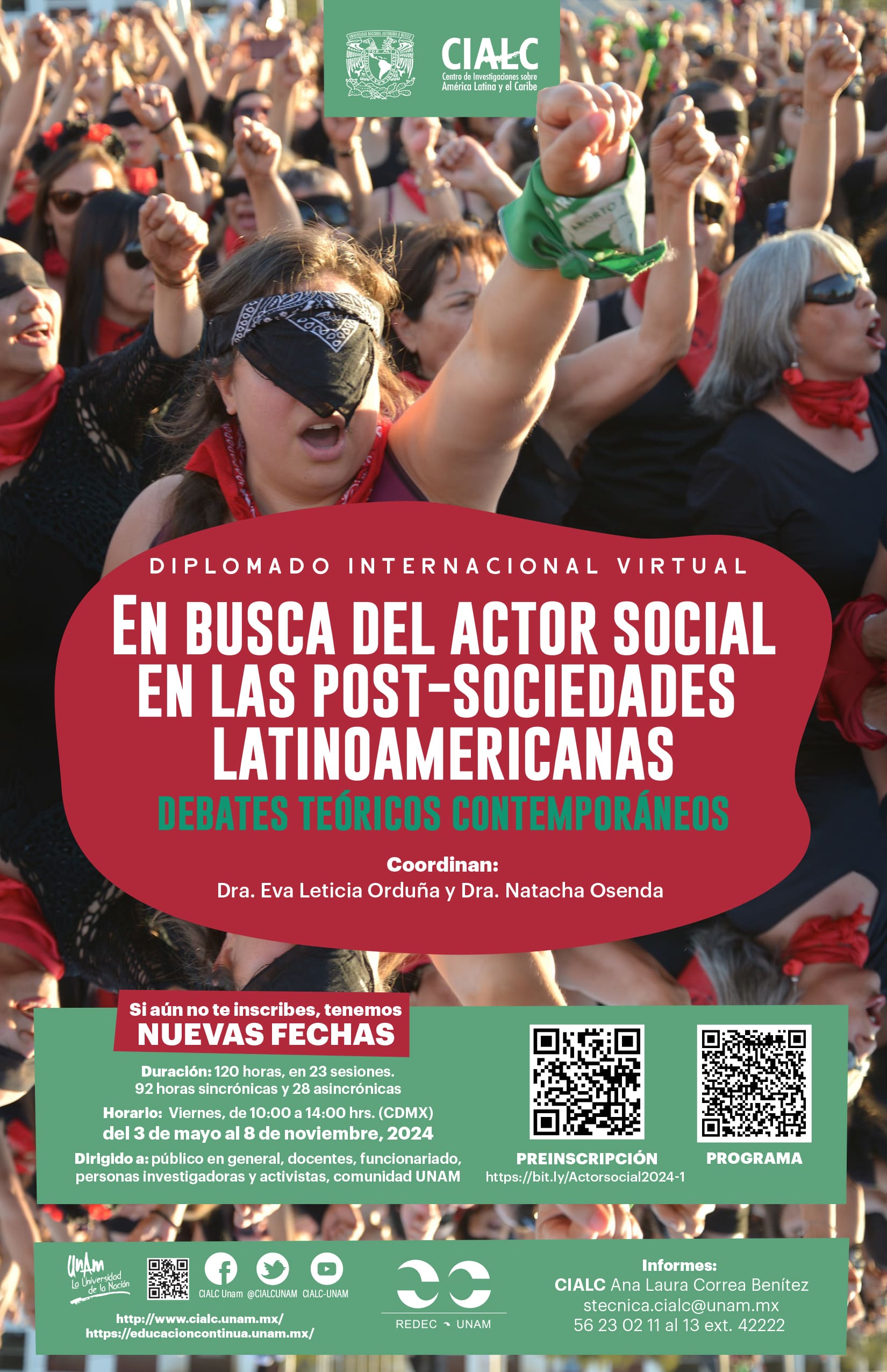 Diplomado internacional virtual En busca del actor social en las post-sociedades latinoamericanas: debates teóricos contemporáneos